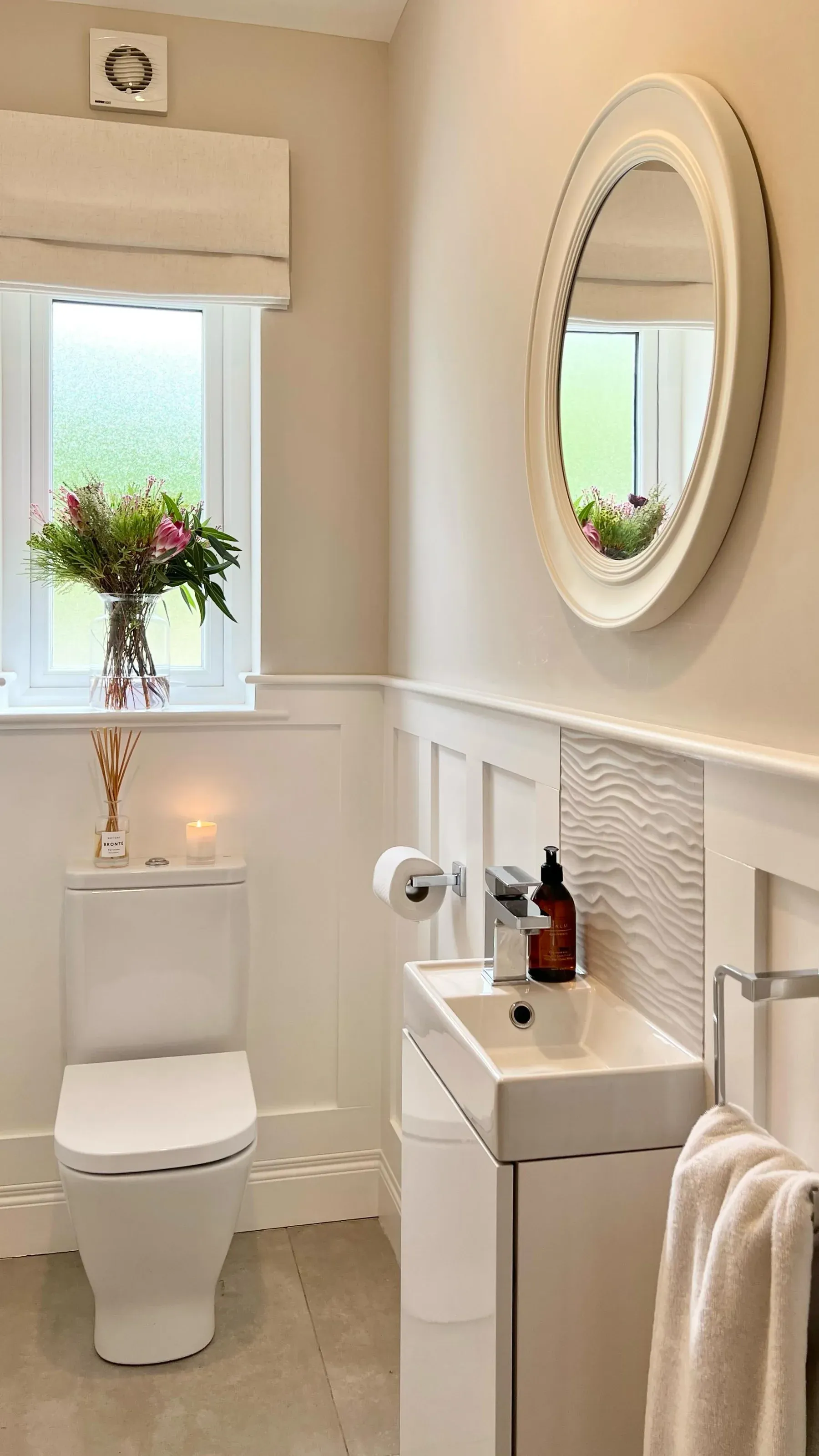 basket clever back of toilet ideas