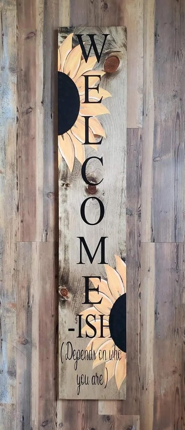 easy fall porch sign ideas