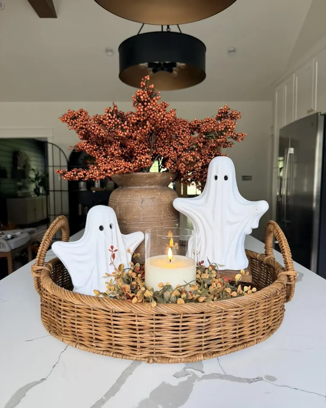 simple fall tray decor ideas