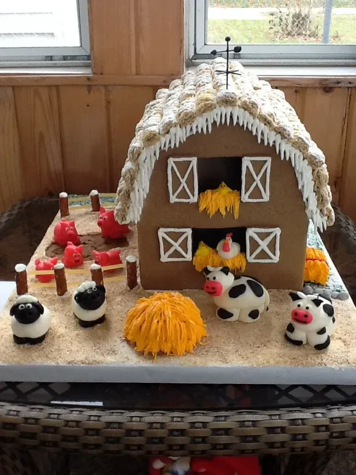 sweet christmas gingerbread house ideas