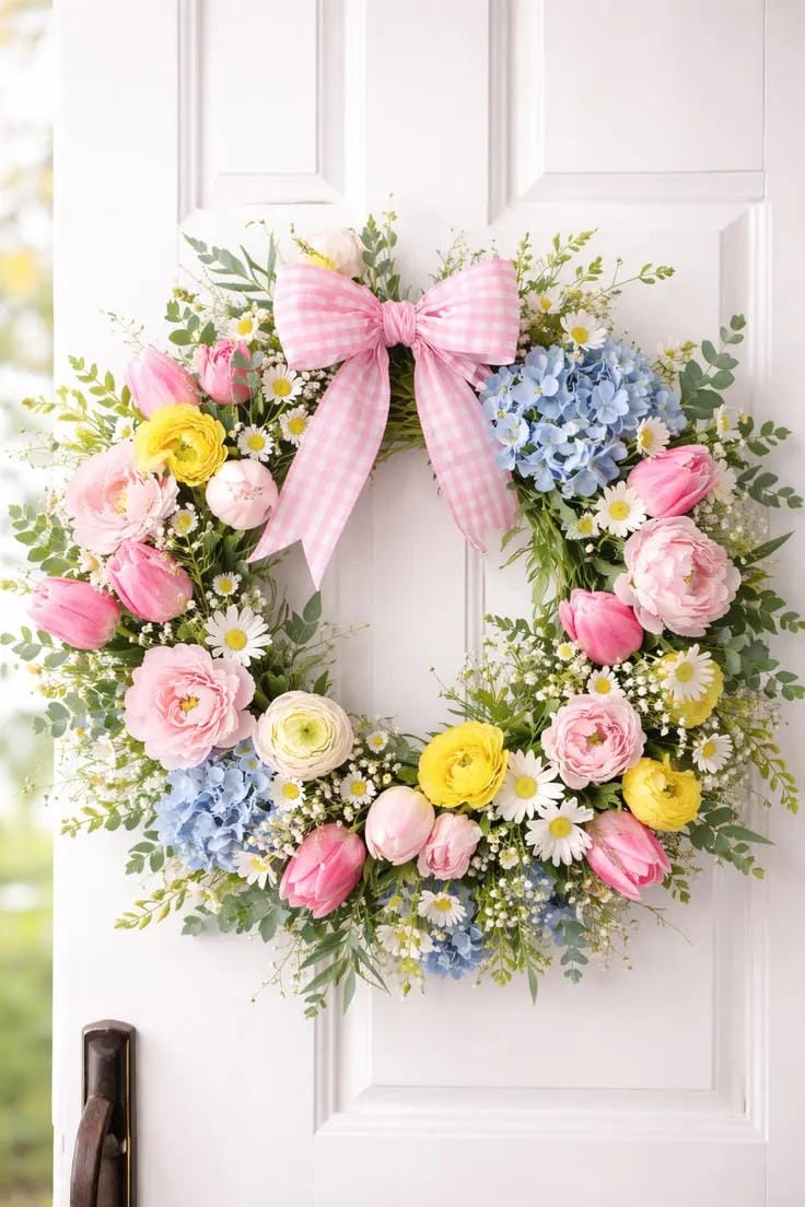 lavender summer wreath ideas