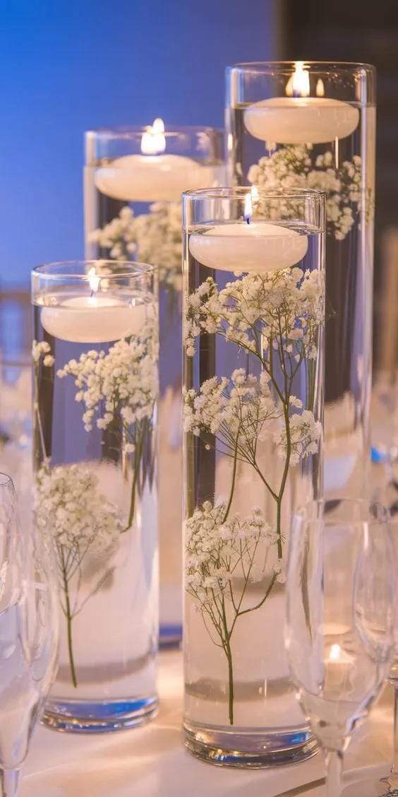 simple bridal shower decorations at home with floral details