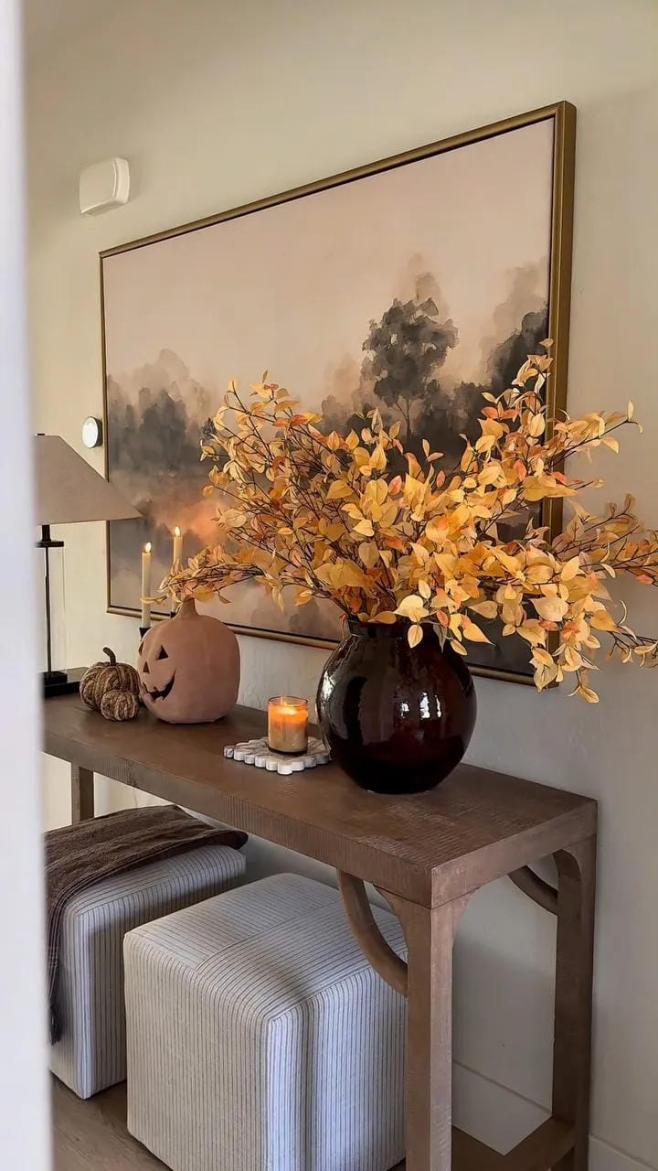 easy fall decorations indoor