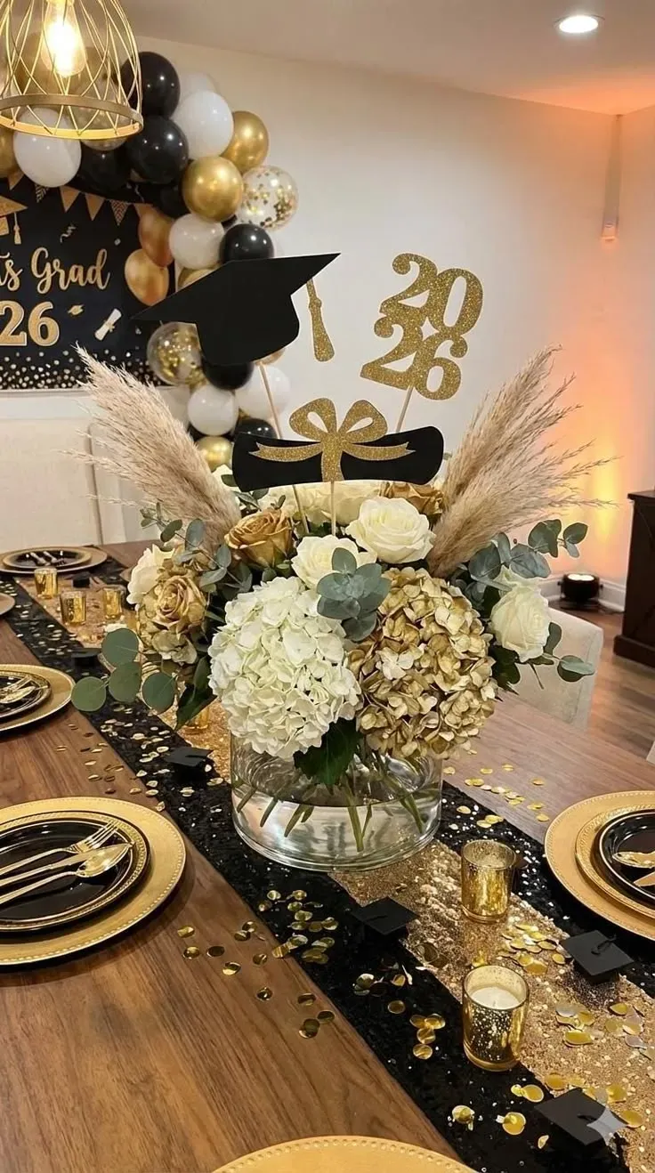 graduation centerpiece ideas