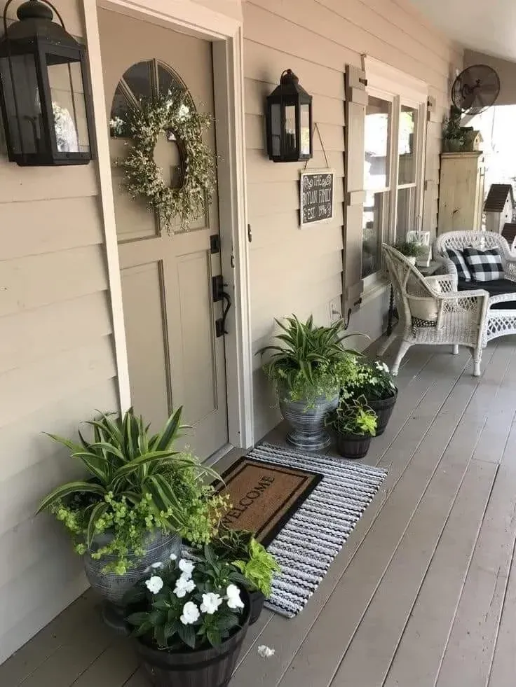 cozy neutral fall porch decor ideas