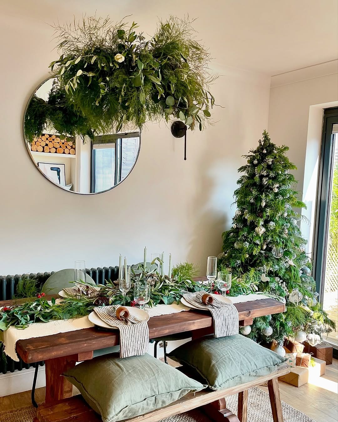 Christmas table runner