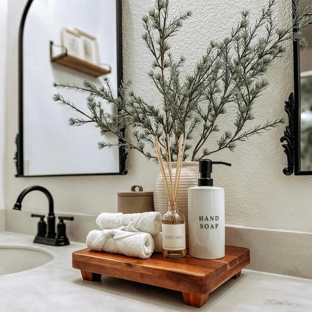bathroom tray decor ideas