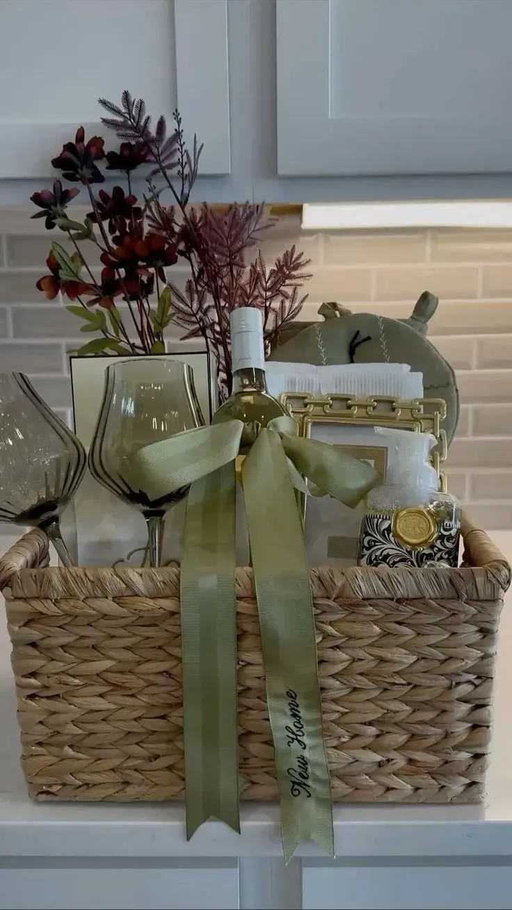 cute housewarming gift basket ideas