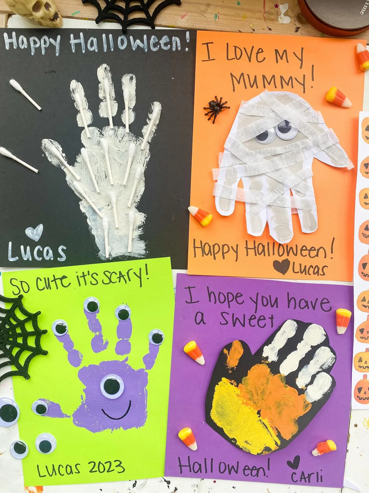 simple halloween crafts for children