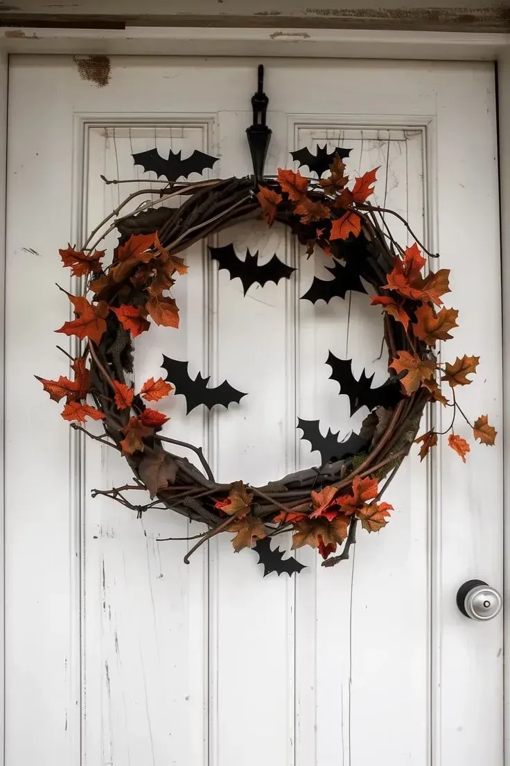 dried floral fall wreath ideas