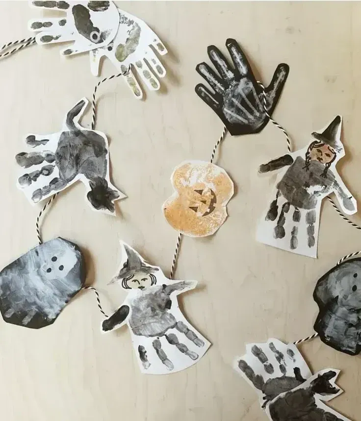 paper halloween crafts for children