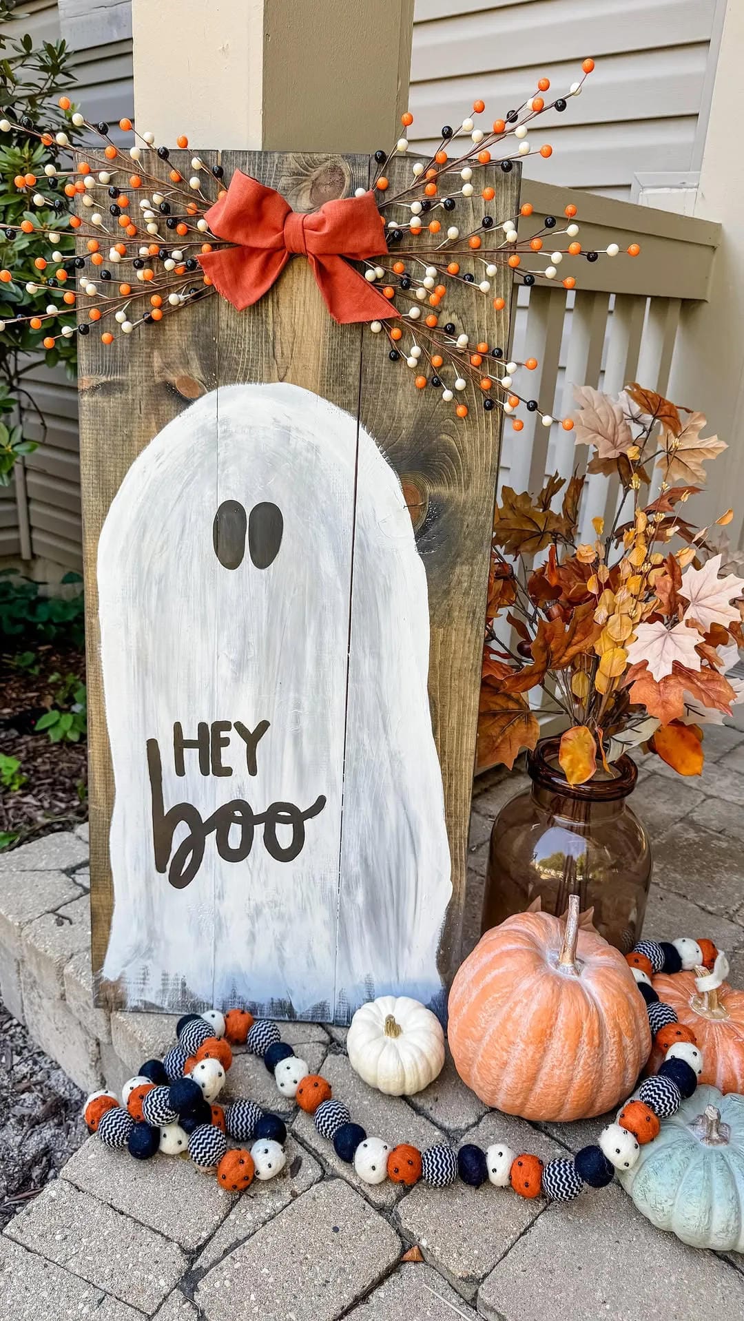 simple fall porch sign ideas