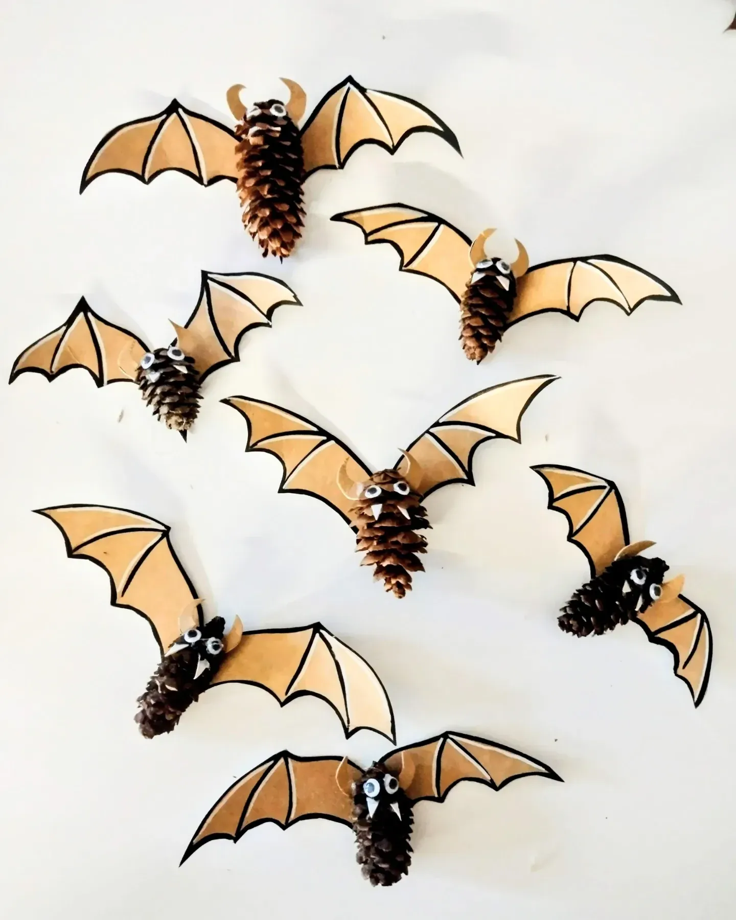 handprint halloween crafts for children