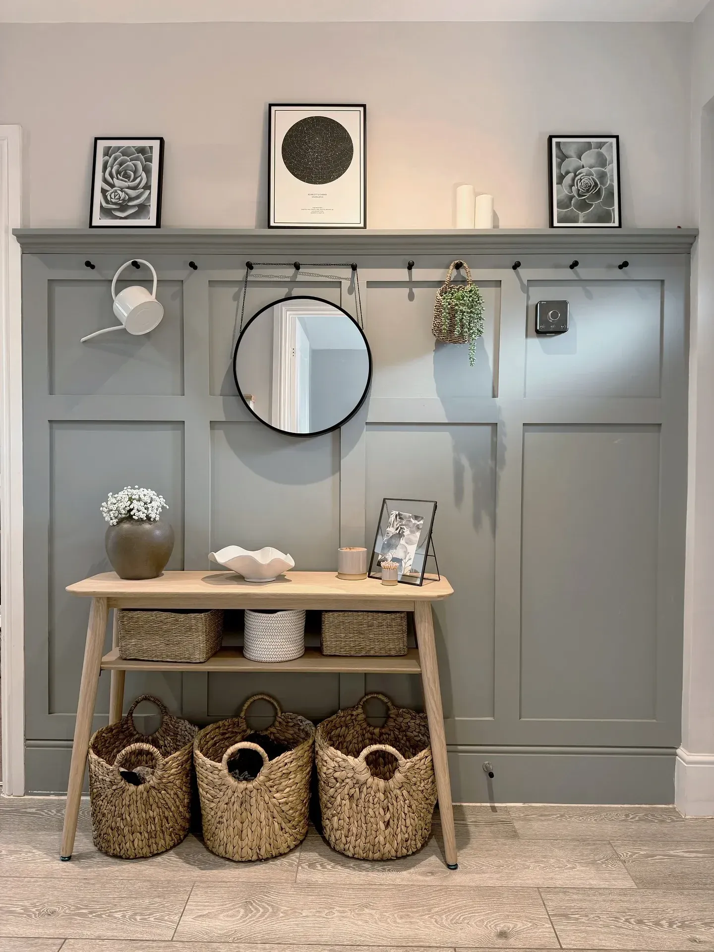gallery wall hallway decor ideas