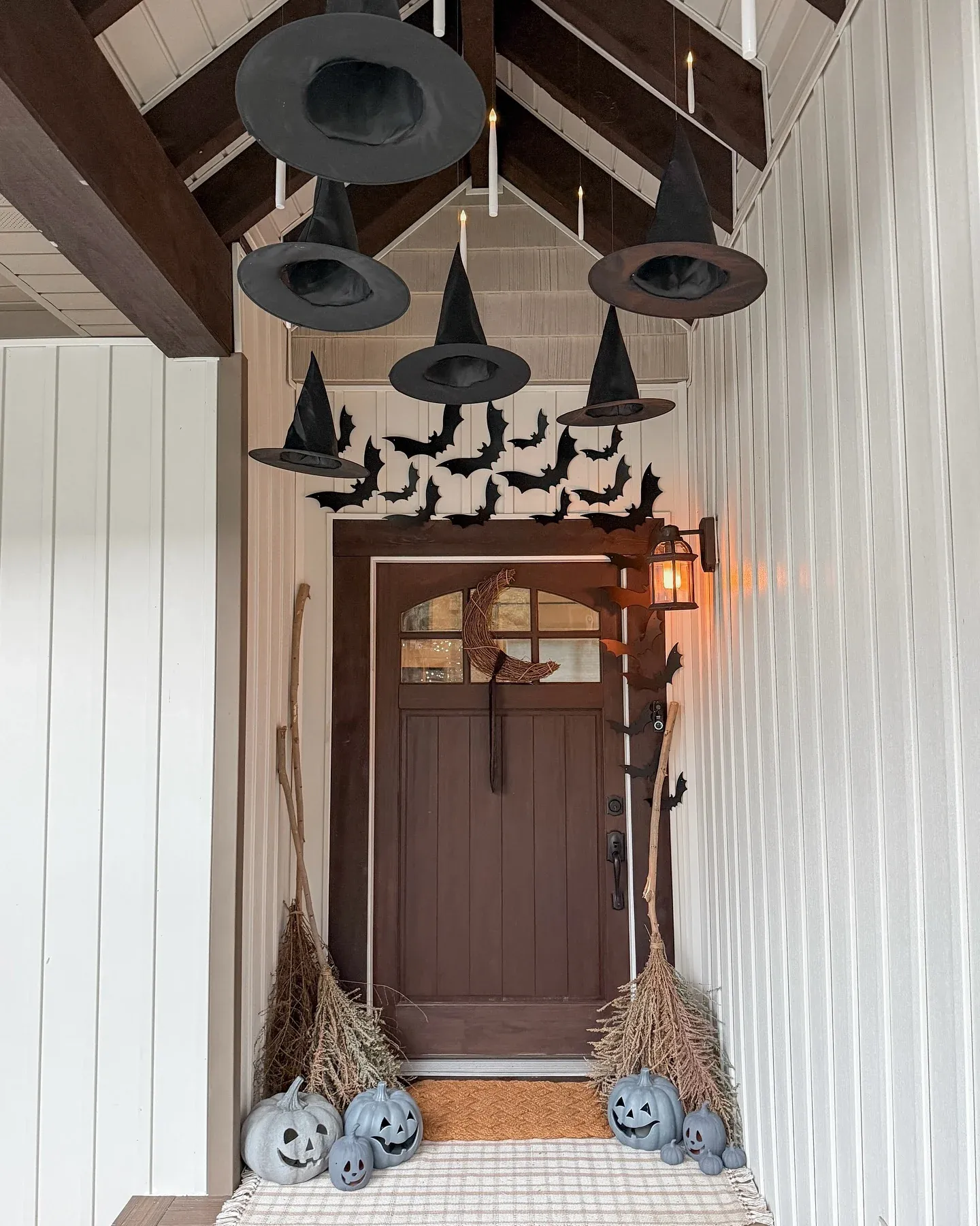 ghost halloween porch decor ideas