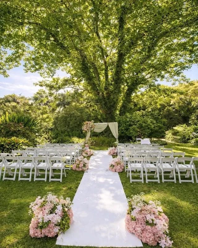 elegant garden wedding ideas for a backyard celebration