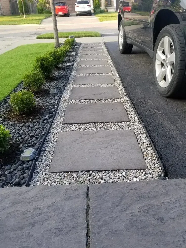 driveway landscape ideas
