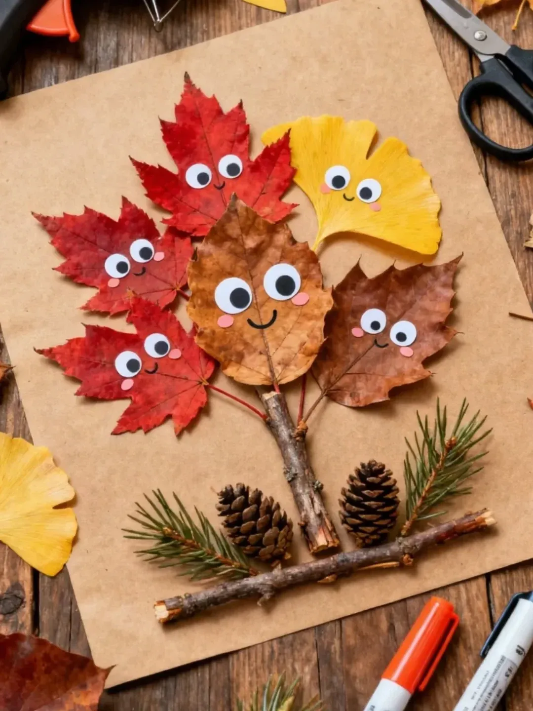simple fall crafts for kids