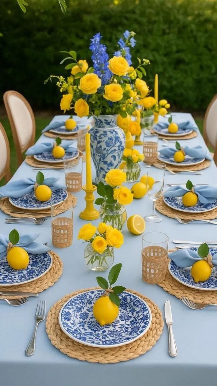 garden party decor for outdoor hosting