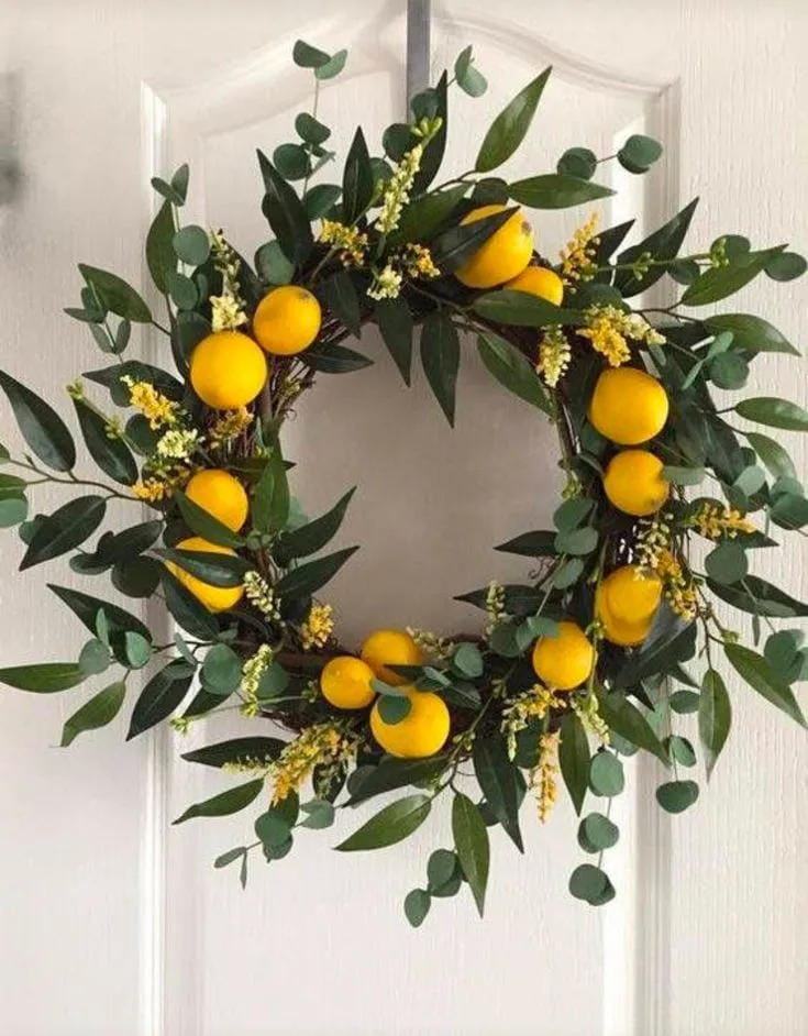 wildflower summer wreath ideas