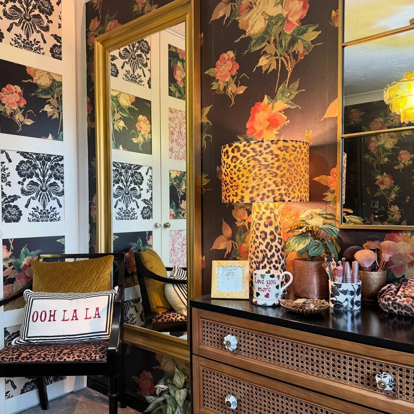 cute leopard print bedroom ideas