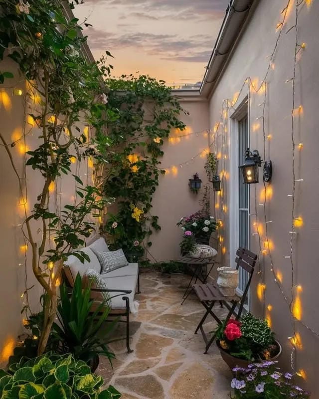 patio decorating with outdoor curtains