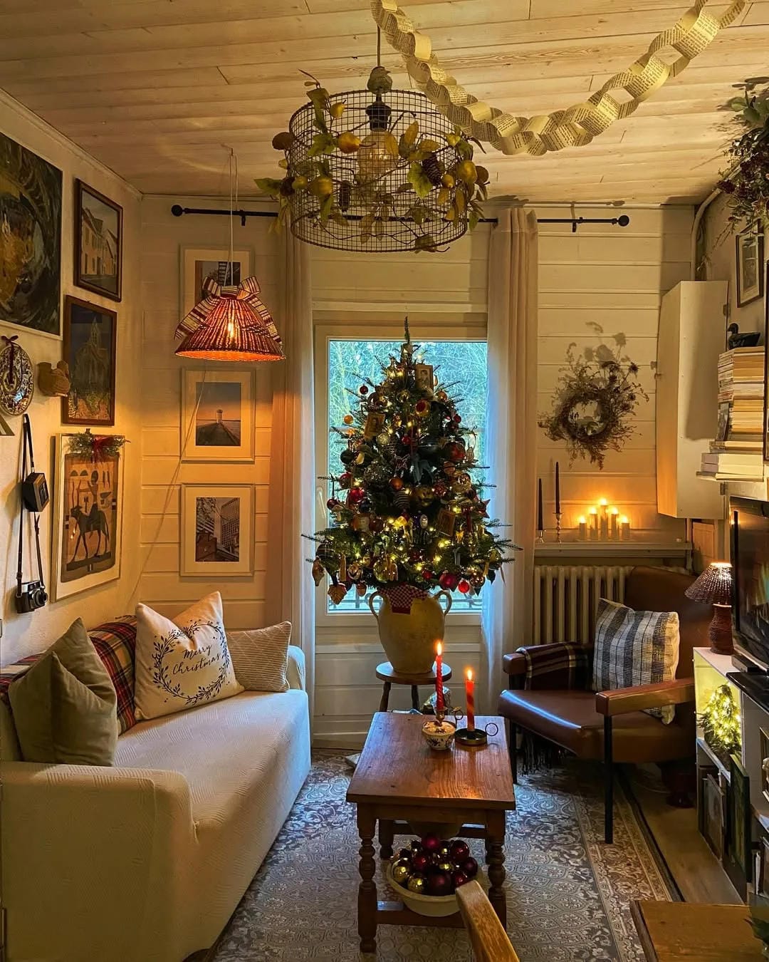 Rustic Christmas decorations