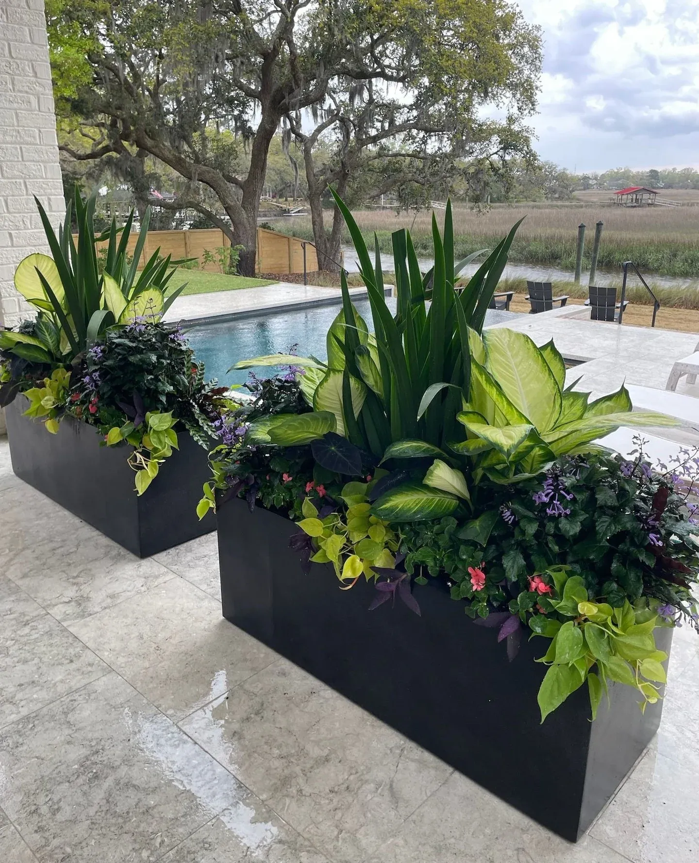 large summer porch planter ideas