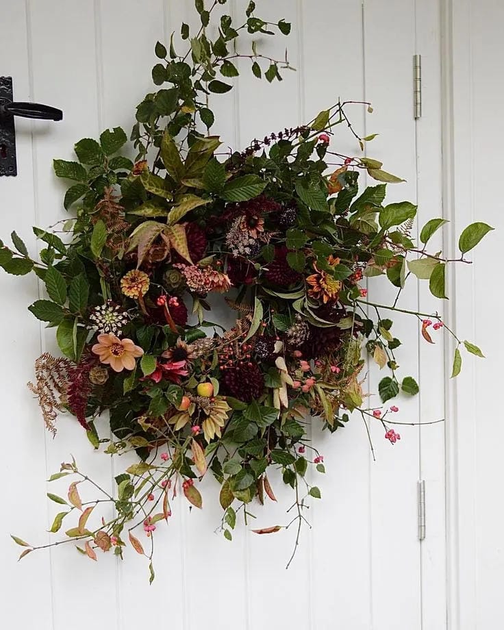 unique fall wreath ideas