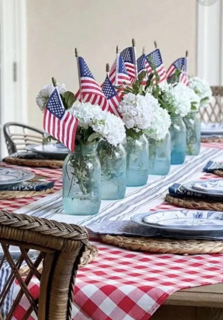 festive memorial day table ideas