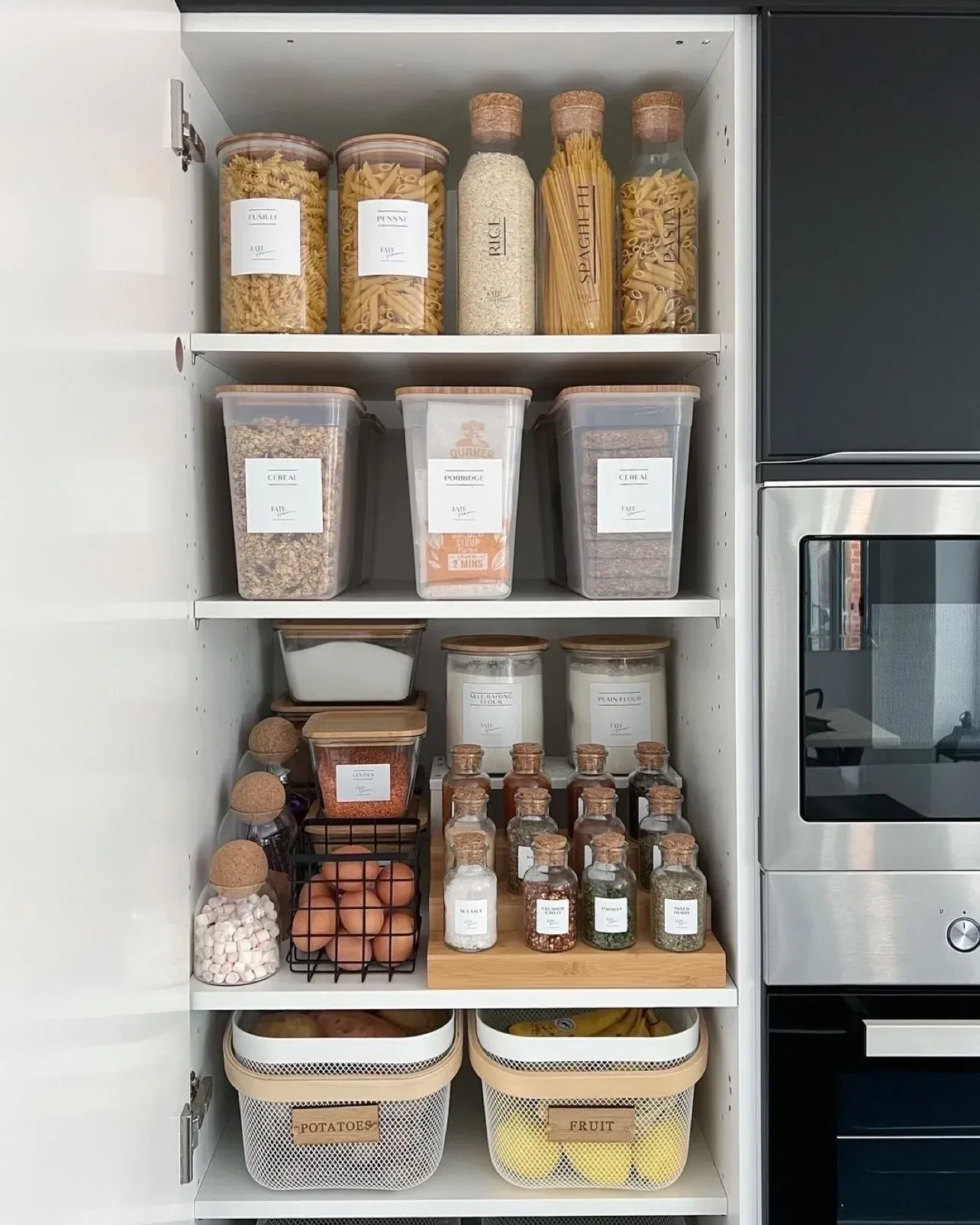 deep shelves how to organize small pantry deep shelves