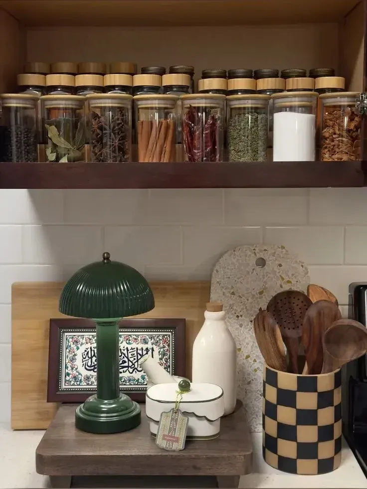 minimal kitchen counter organization ideas