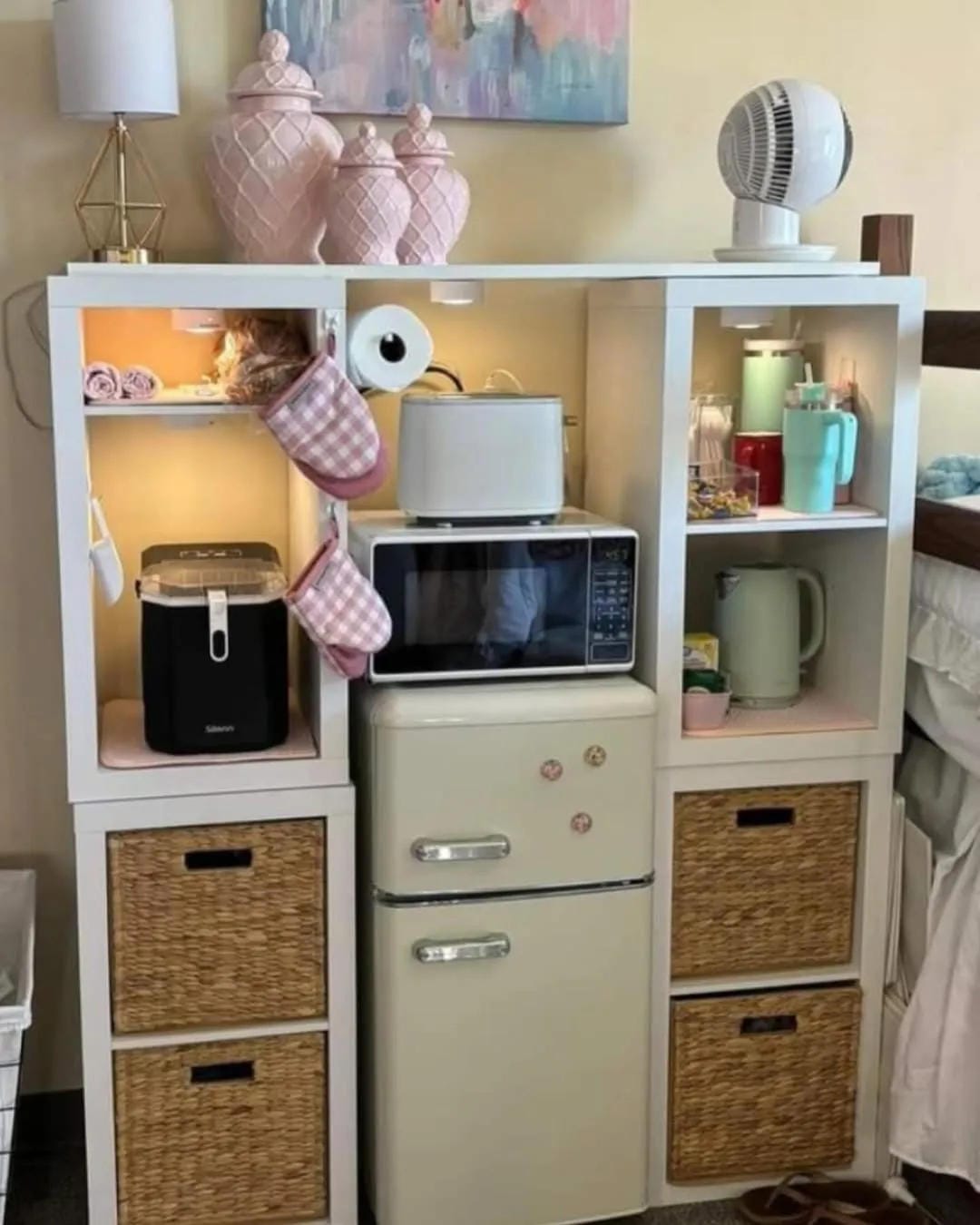 small space dorm room storage ideas