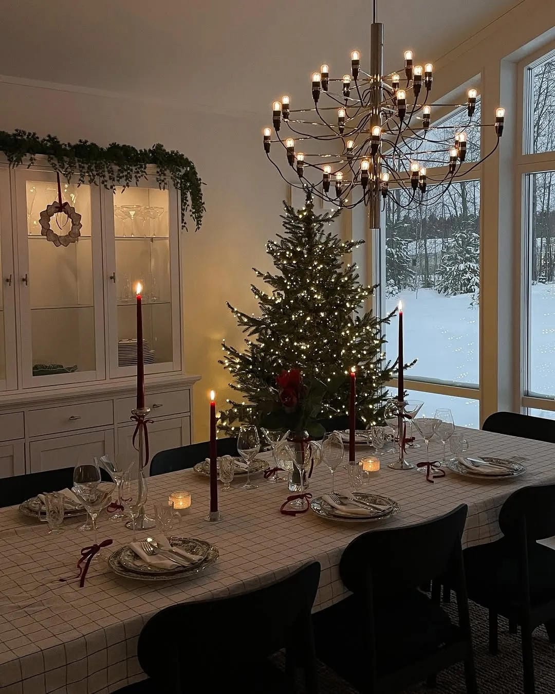 Christmas table runner pattern