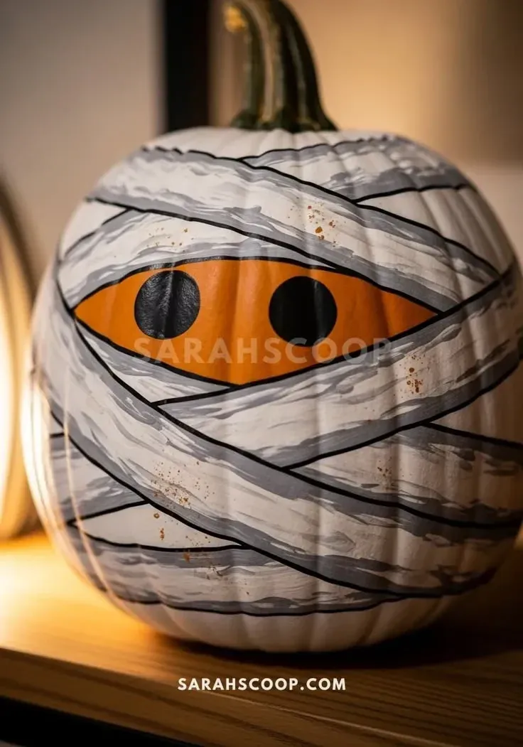 mini pumpkin painting ideas