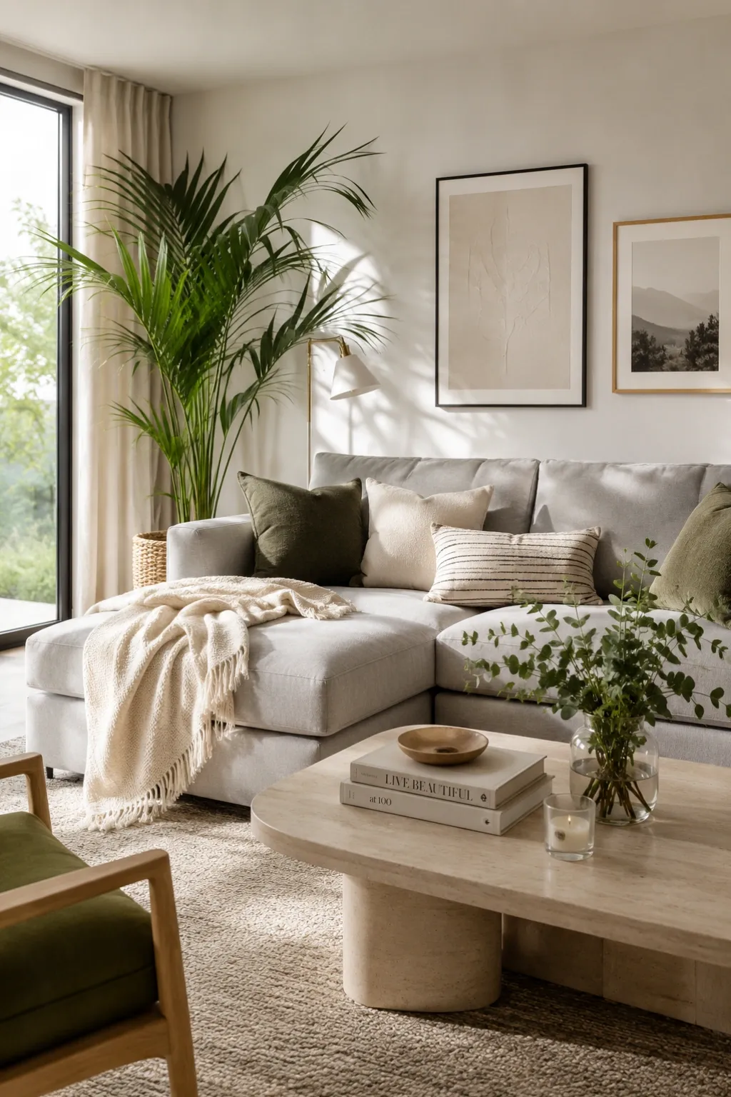 neutral grey sofa living room ideas