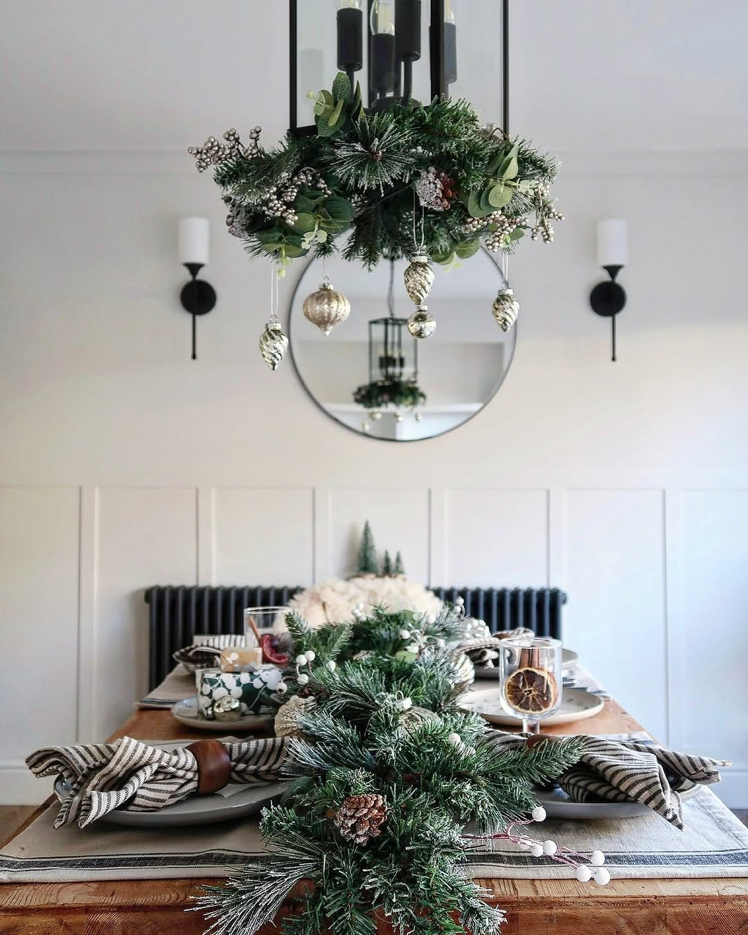 Christmas centerpieces for dining table
