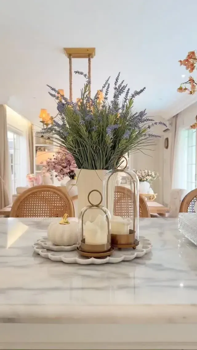 elegant fall tray decor ideas