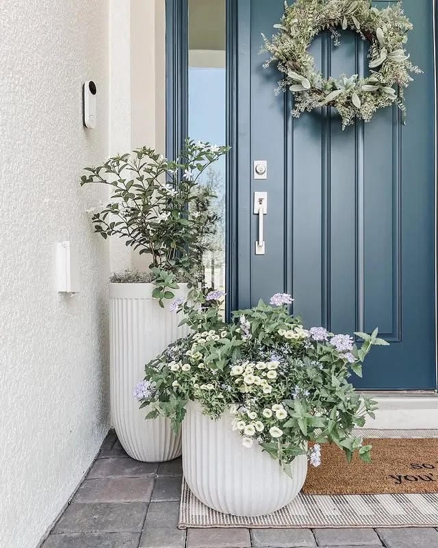 summer front door entry ideas