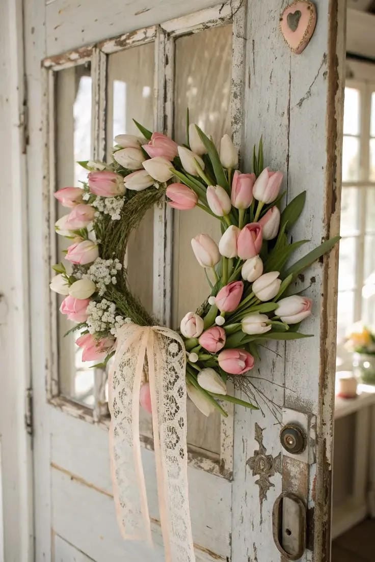 rustic summer wreath ideas