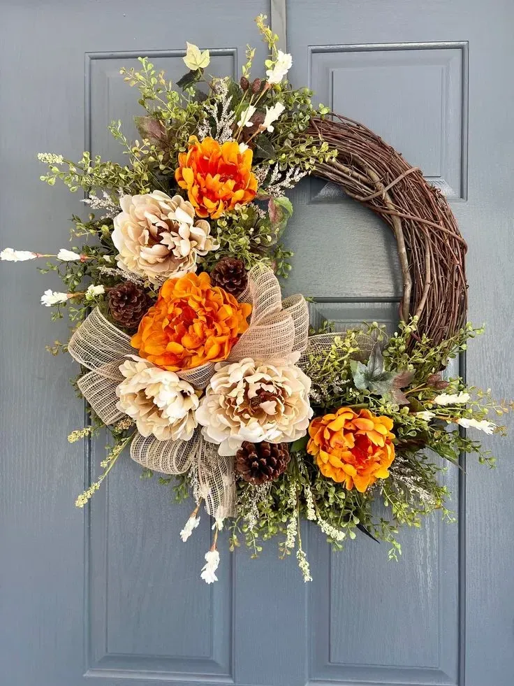 simple fall wreath ideas