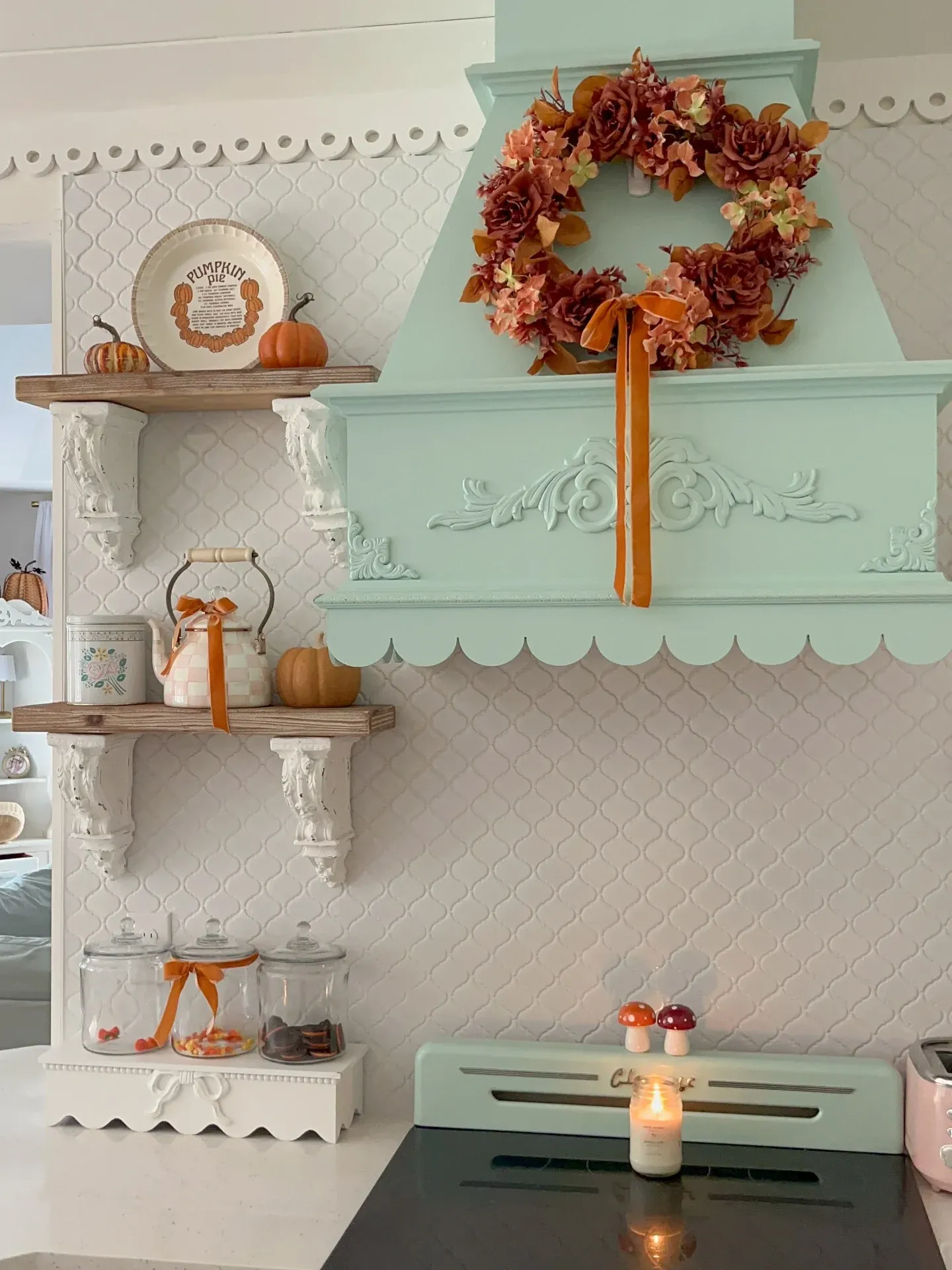 decor fall kitchen decorations