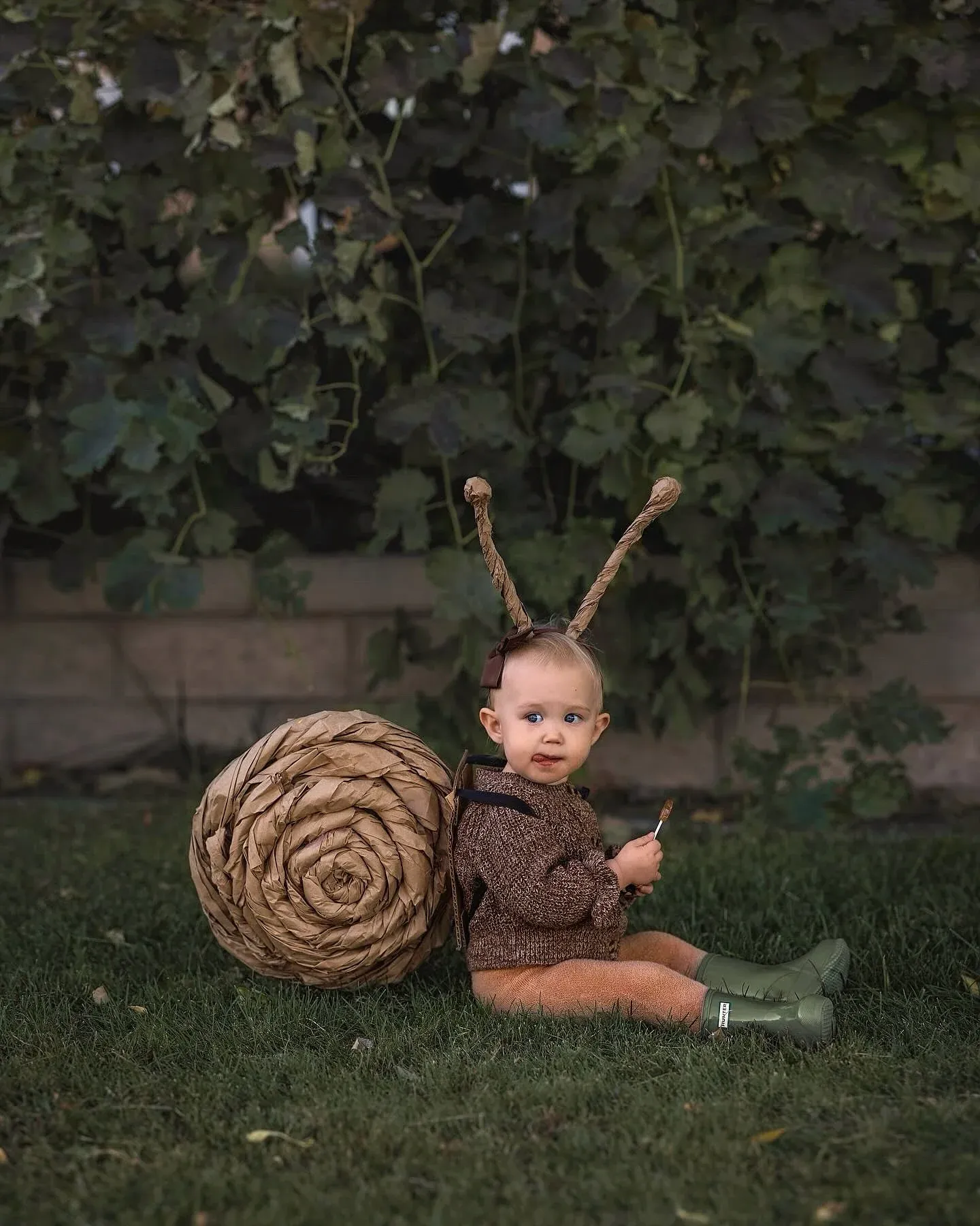 snail babys first halloween costume