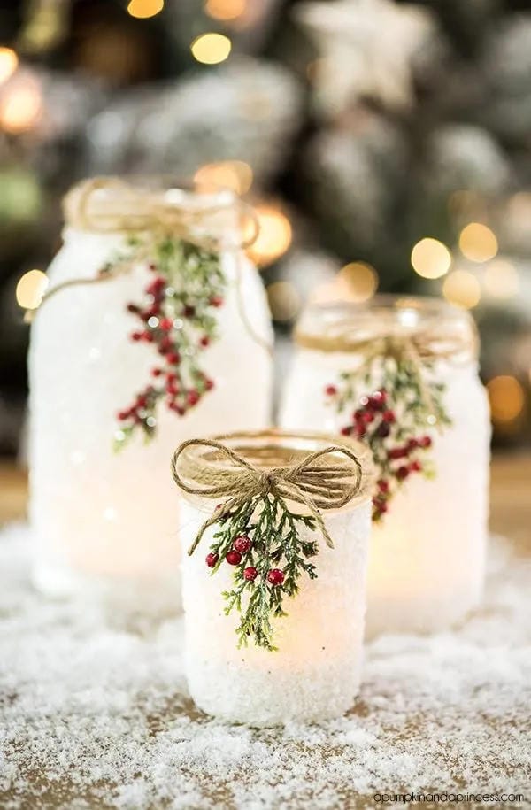 cute mason jar centerpiece ideas for dining tables