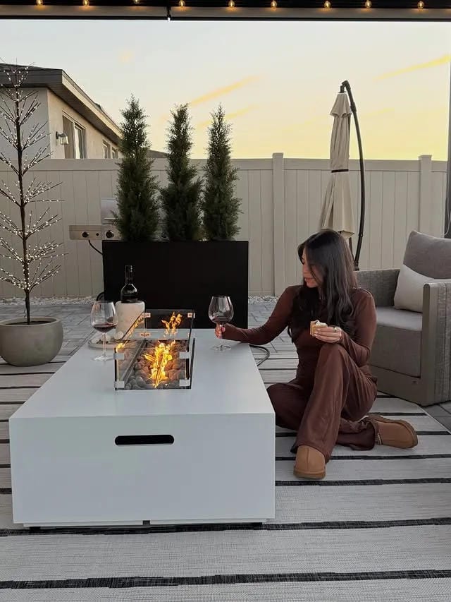 stone fire pit ideas