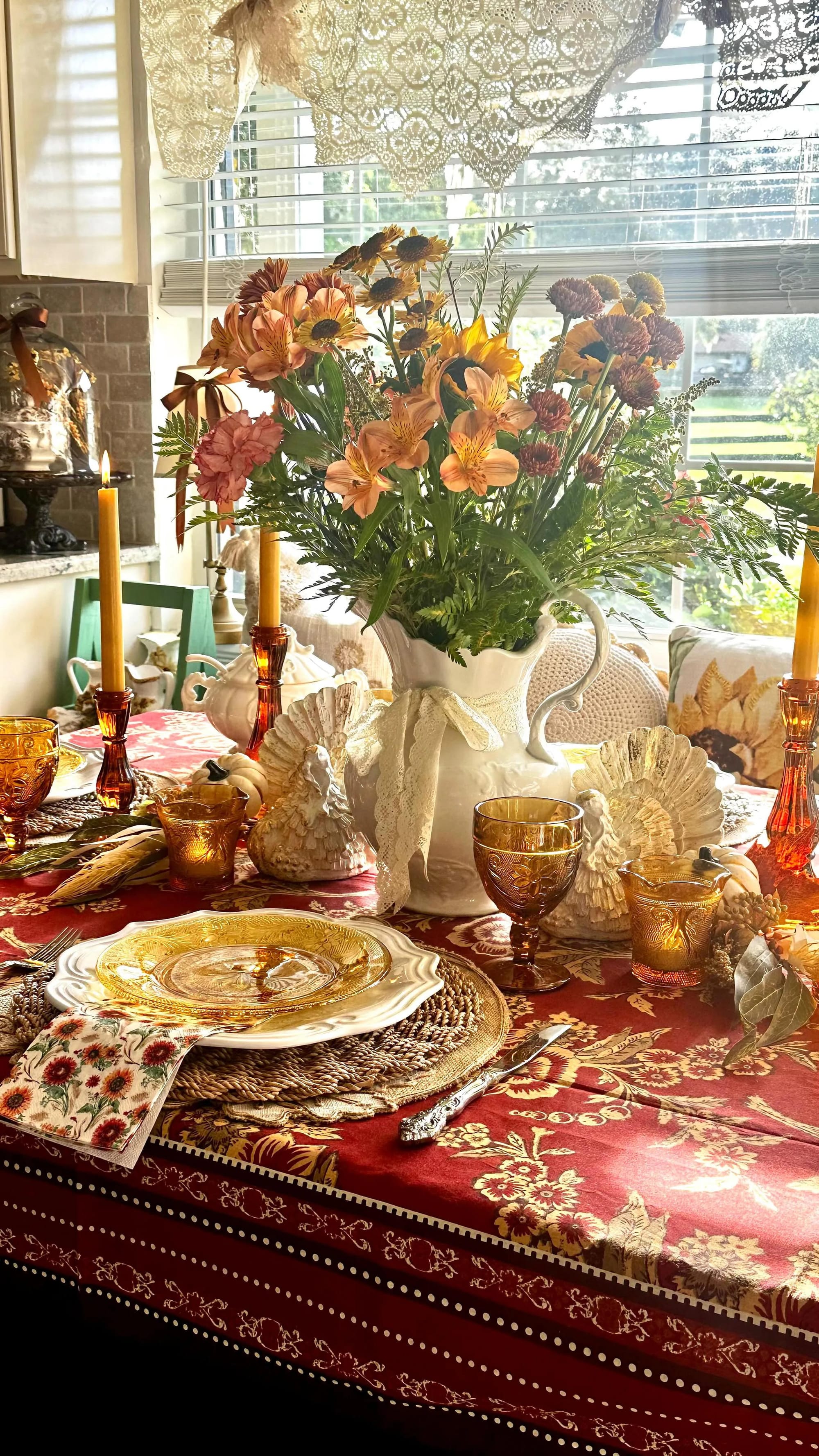 clever vintage thanksgiving decor ideas