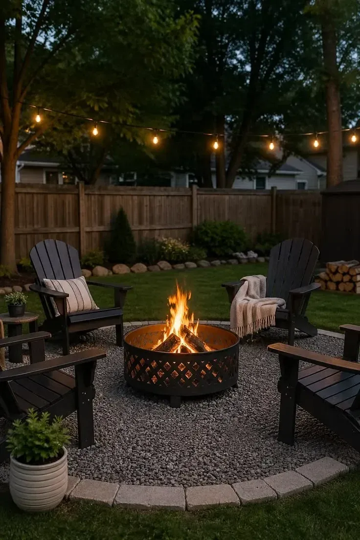 diy small backyard fire pit ideas