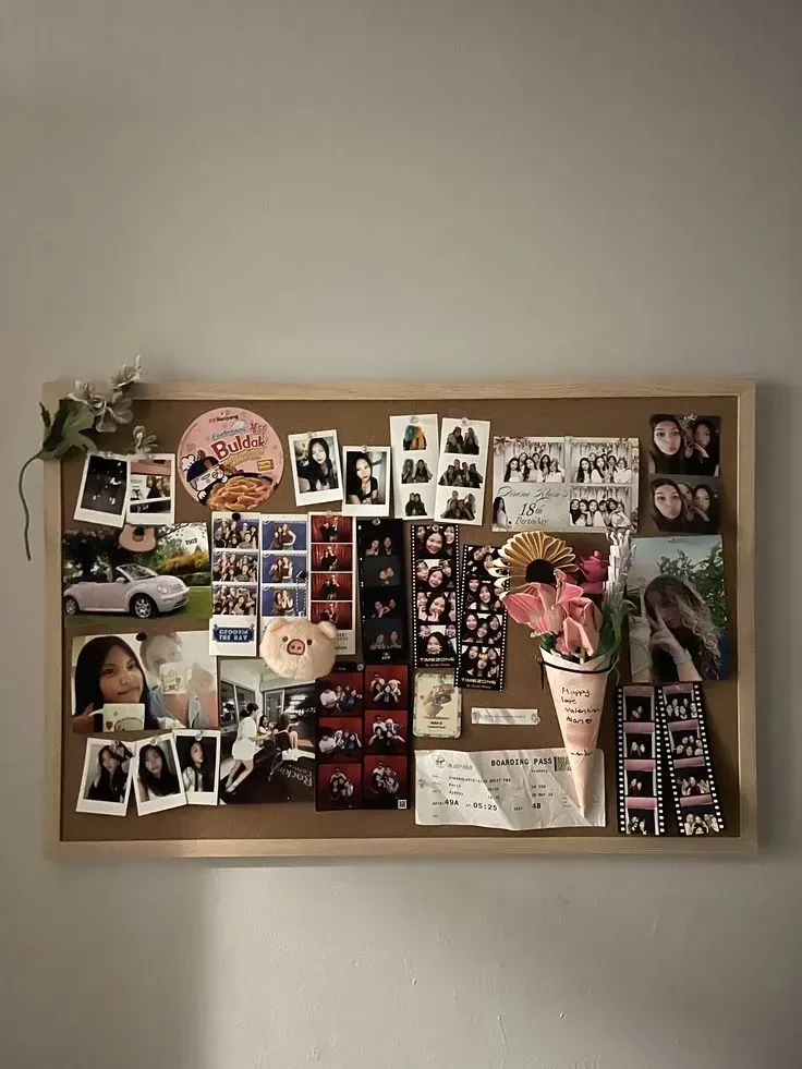 college college cork board ideas