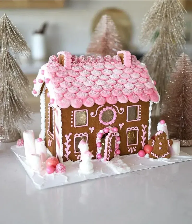 classic christmas gingerbread house ideas