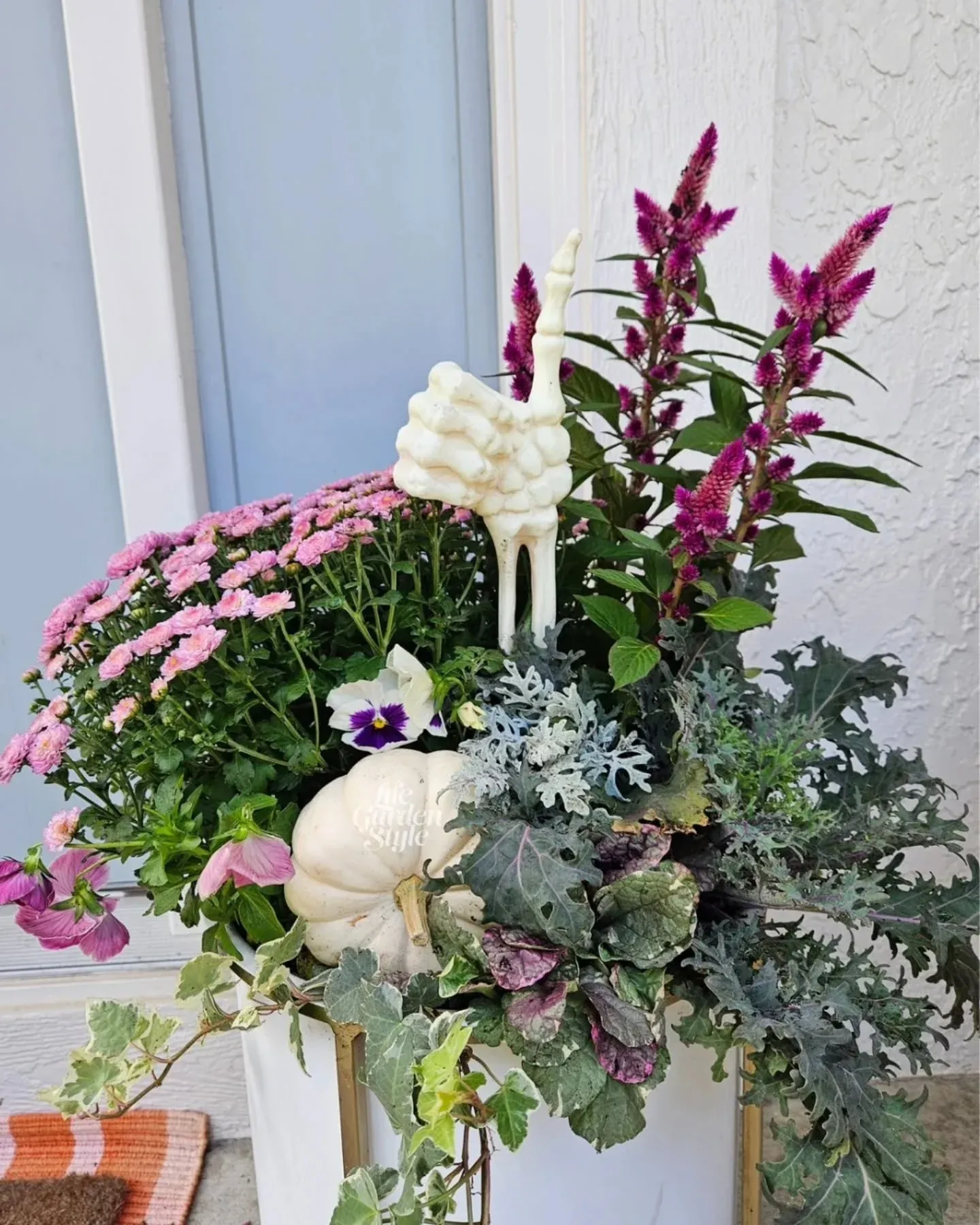 thanksgiving fall planter ideas